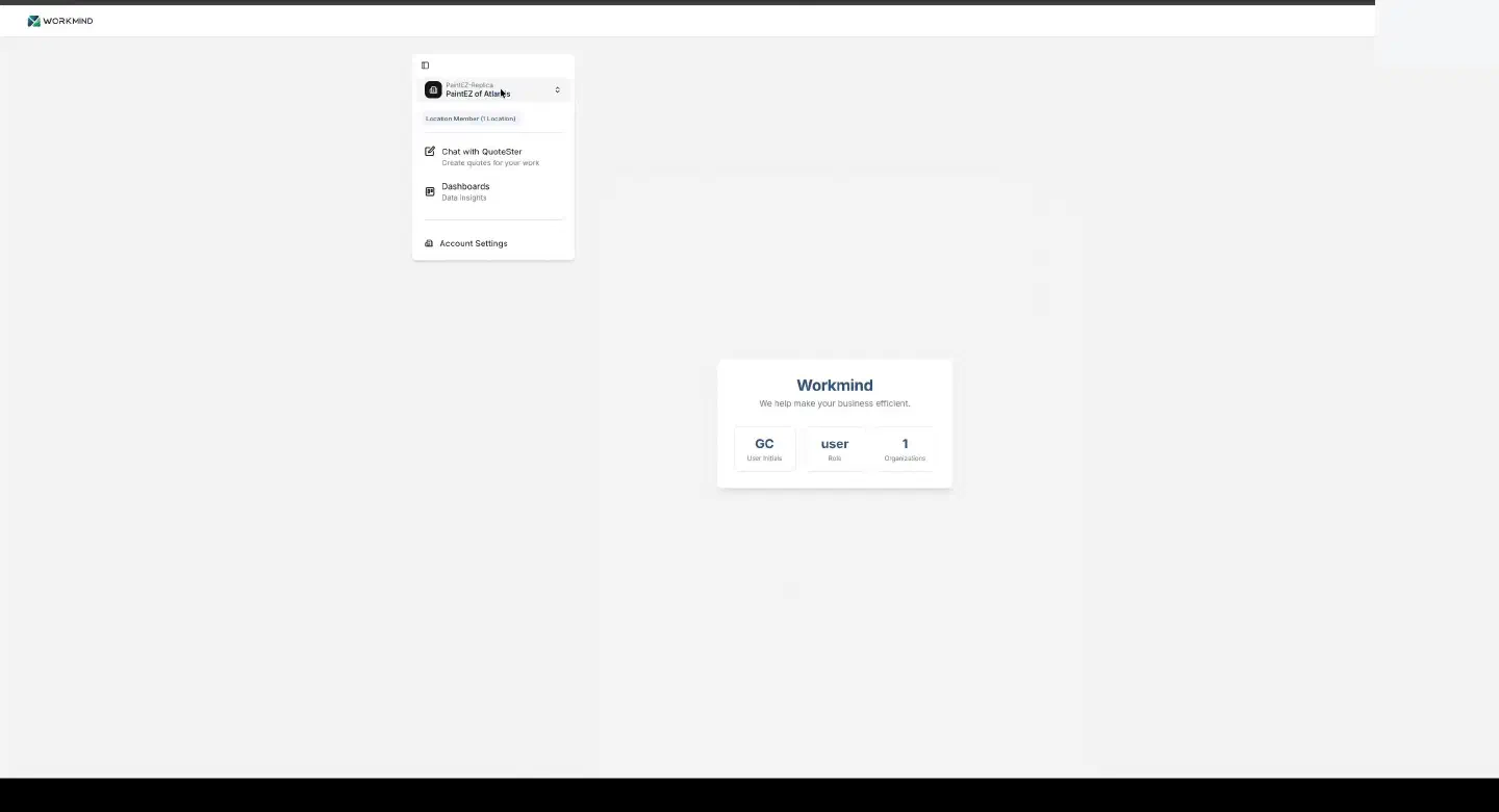 Open WorkMind as an administrator