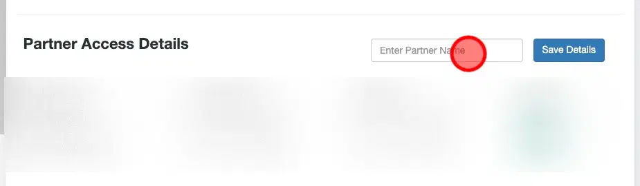 Find Partner Access Details