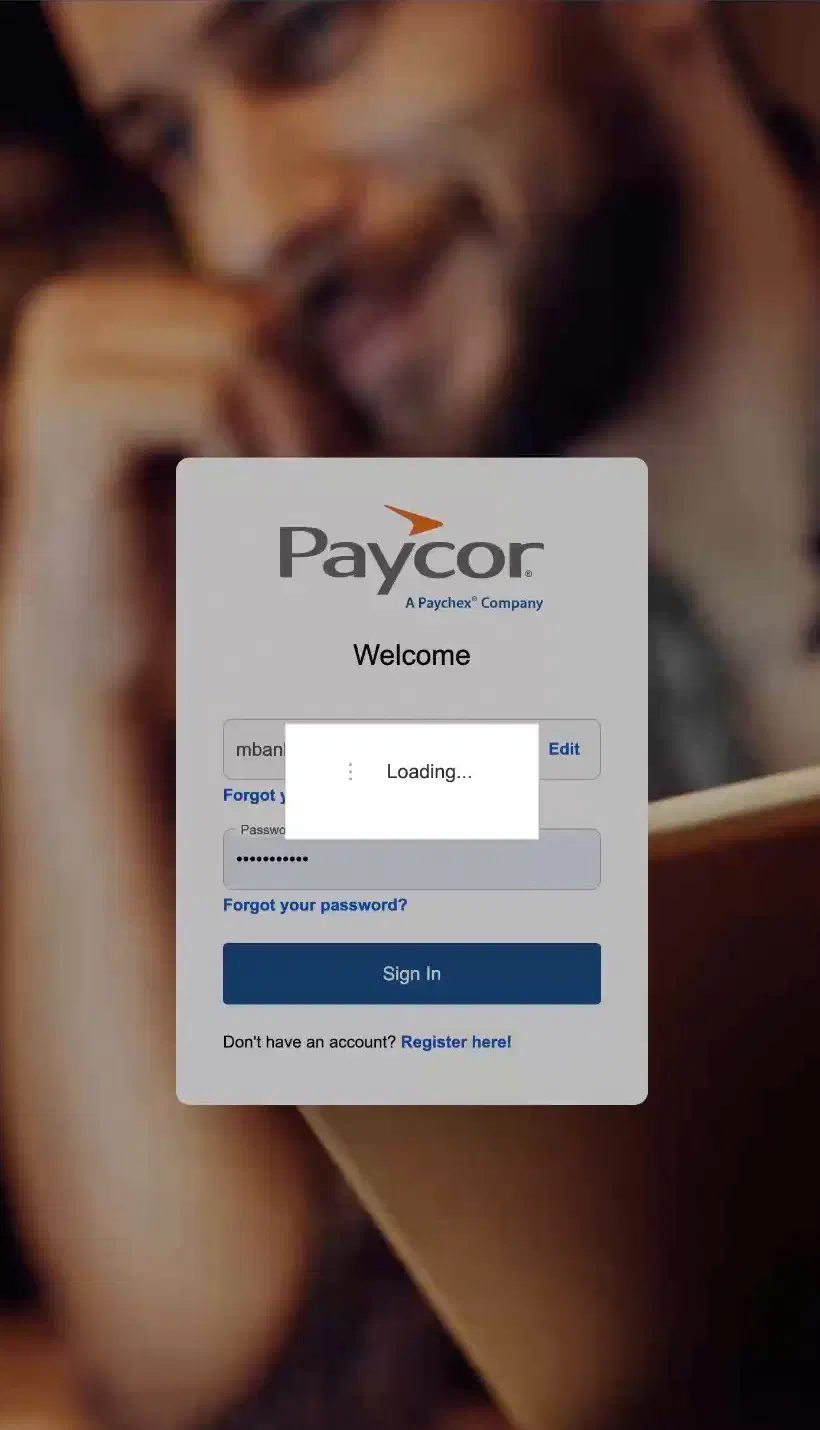 Sign in to the matching Paycor environment